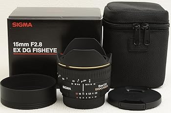 【中古】(人並み外れたに好いたらしい)SIGMA AF 15/2.8 ﾆｺﾝ EX DIAGONAL FISHEYE