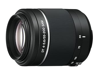 【中古】(非常に良い)Sony 55-200mm f/4-5.6 SAM DT望遠ズームレンズ Sony Alpha デジタル一眼レフカメラ用 7,232円