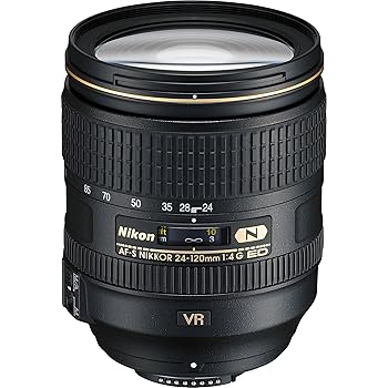 【中古】Nikon AF-S NIKKOR 24-120mm f/4G ED VRFXフォーマット用レンズ（36mm×24mm） AF-S24-120G EDVR