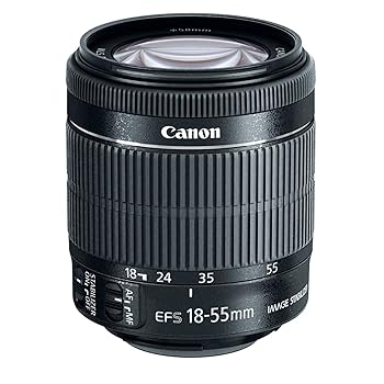 【中古】(人並み外れたに好いたらしい)CANON ZOOM LENS EF-S 18-55粍 1:4-5.6 IS STM