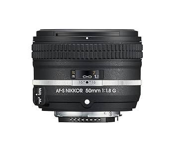 【中古】(人並み外れたに好いたらしい)Nikon AF-S FX NIKKOR 50粍 f/1.8G 特別～版 くっ付ける望遠レンズ オート興味の中心 Nikon デジタル一眼二眼レフ写真機用