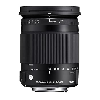 【中古】シグマ(Sigma) SIGMA 18-300粍 F3.5-6.3 DC MACRO os HSM | Contemporary C014 | Nikon F-DXマウント | APS-C/Super35