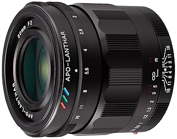 【中古】(人並み外れたに好いたらしい)Voightlander フォクトレンダー APO-LANTHAR 50粍 F2 Aspherical Eマウント 黒いこと