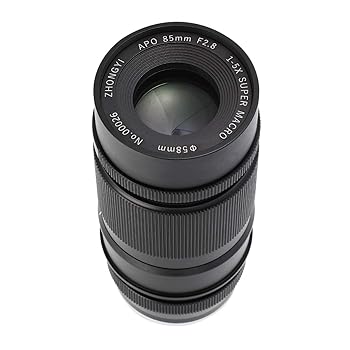 【中古】(非常に良い)中一光学 (ZHONG YI OPTICS) 単焦点レンズ APO 85mm F2.8 SUPER MACRO 1-5X (Eマウント ソニーE 互換品)｜GoodLifeStore