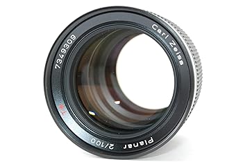 【中古】(人並み外れたに似つかわしい)CONTAX コンタックス Carl Zeiss Planar 100粍 F2 T*