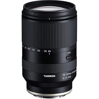【中古】(非常に良い)Tamron (タムロン) 28-200mm F/2.8-5.6 Di III RXD ソニーミラーレスフルフレームまたはAPS-C用 Eマウント モデル番号： AFA071S700 ブラック 74,610円