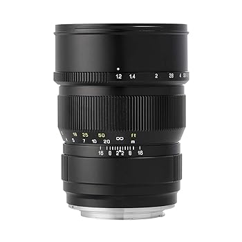 【中古】(人並み外れたに似つかわしい)中一光学 SPEEDMASTER 85粍 F1.2 RFマウント EOS-R（ZHONG YI OPTICS） 水晶体