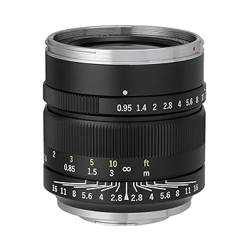 【中古】(非常に良い)中一光学 (ZHONG YI OPTICS) 単焦点レンズ SPEEDMASTER 17mm F0.95 マイクロフォーサーズ (ブラック)|GoodLifeStore