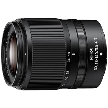 【中古】(人並み外れたに似つかわしい)Nikon 高倍率望遠レンズ NIKKOR Z DX 18-140粍 f/3.5-6.3 VR Zマウント ニコン NZDX18-140 黒いこと