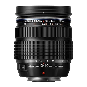 【中古】(非常に良い)OM SYSTEM/オリンパス M.ZUIKO DIGITAL ED 12-40mm F2.8 PRO II ブラック