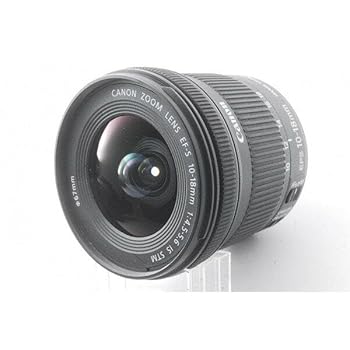 【中古】(非常に良い)一眼レフ レンズ 広角ズームレンズ CANON EF-S10-18mm F4.5-5.6 IS STM APS-C対応 レンズ電気接点コーティング