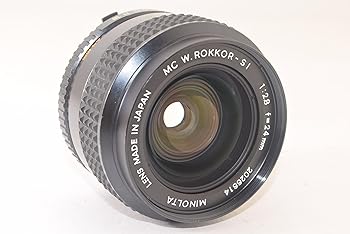 【中古】(人並み外れたに好いたらしい)MINOLTA ミノルタ MC W.ROKKOR-SI 24粍 F2.8