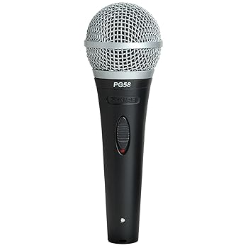 【中古】(非常に良い)SHURE PG58-LC ダイナミックマイクロフォン
