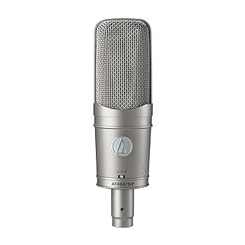 【中古】(非常に良い)オーディオテクニカ コンデンサーマイクロホン AT4047MP / 1インチ大口径デュアルダイアフラム / DCバイアス/単一指向性 双指向性 無指向性 切り