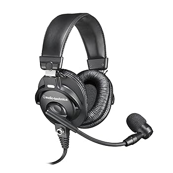 【中古】(非常に良い)Audio-Technica BPHS1 Casque st?r?o Broadcast avec micro dynamique