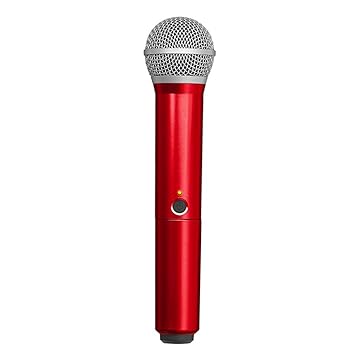 【中古】Shure WA712-RED Colored Handle Only for BLX2/PG58 Wireless Transmitters (Red) by Shure|GoodLifeStore