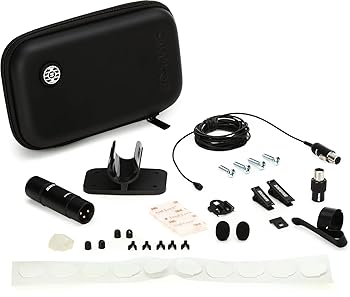 【中古】(非常に良い)Shure TwinPlex TL47B O-XLR-A 全指向性ラベリアマイク アクセサリーキット XLR ブラック