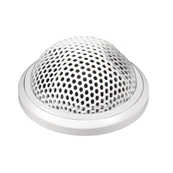 【中古】(非常に良い)Shure MX395W/BI マイクロフレックス 双方向 ロープロファイル 境界マイク ホワイト