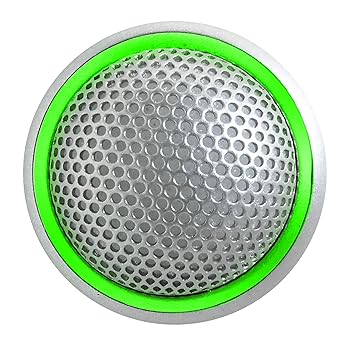 【中古】(非常に良い)Shure MX395AL/O-LED マイクロフレックス 全方向性 ロープロファイル境界マイク バイカラーステータスインジケーター シルバー｜GoodLifeStore