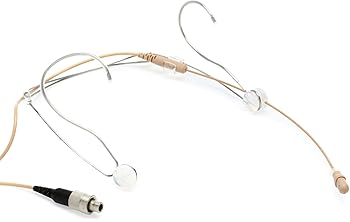 【中古】Shure DuraPlex 全指向性ヘッドセットマイク LEMOコネクタ タン (DH5T/O-LM3)