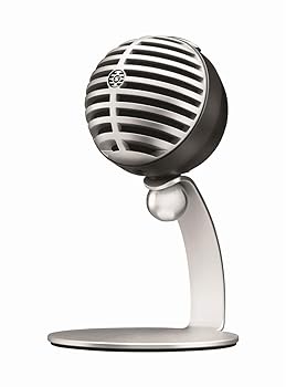 【中古】(非常に良い)SHURE MV5 : コンデンサーマイク 実況/配信/在宅勤務/ウェブ会議 MOTIVシリーズ iOS対応 グレー MV5-DIG-A