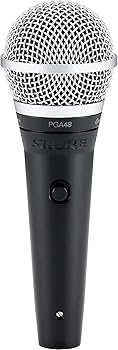 【中古】(非常に良い)SHURE シュア ダイナミック・ボーカル・マイクロホン : カーディオイド/スイッチ付/XLR-XLRケーブル PGA48-XLR-J ブラック