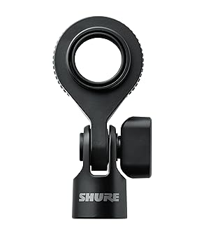 【中古】SHURE シュア A4M スイベルマウントマイクロホンクランプ SM4 コンデンサーマイク用 : マイク角度調整 マイク安定固定