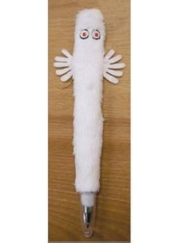 【中古】(非常に良い)ぬいぐるみボールペン ニョロニョロ