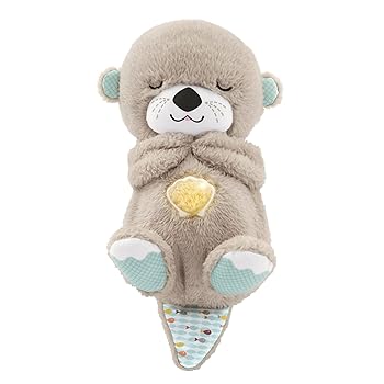 【中古】(非常に良い)フィッシャープライス(fisher price) おやすみラッコ 0カ月~ 寝かしつけ 知育玩具 GHL41