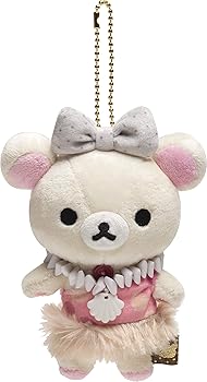 【中古】サンエックスリラックマ ぶらさげぬいぐるみ (コリラックマ 縄文)