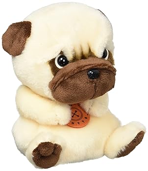 【中古】(非常に良い)サン・アロー potte パグ ぬいぐるみ K-8205