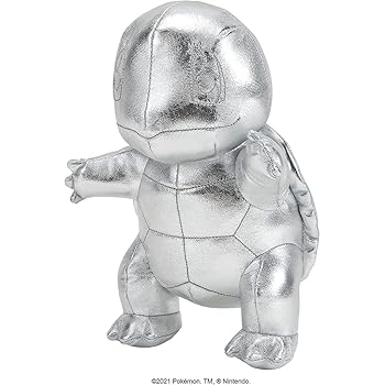 【中古】ポケットモンスター ポケットモンスター 674 PKW0236 EA 25th Celebration 8インチ シルバー ゼニガメ ぬいぐるみ シルバー｜GoodLifeStore 8,590円