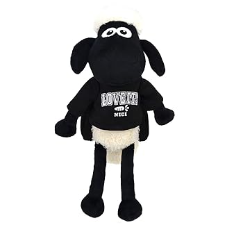 【中古】(人並み外れたに似つかわしい)NICI ニキ ひつじのショーン ショーン 古典派音楽 25糎 /ラビットブラックパーカー 2023 干支 うさぎ