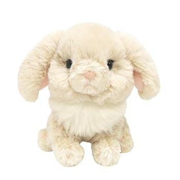 【中古】(非常に良い)サンレモン(Sun Lemon) ラピヌ ホーランドロップ ベージュ 13×16×15cm ぬいぐるみ アニマル うさぎ P-8312