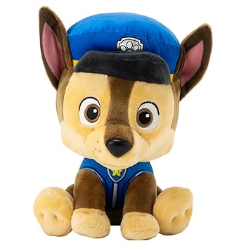 【中古】(非常に良い)パウパトロール ぬいぐるみS チェイスver. ぬいぐるみ高さ約18cm