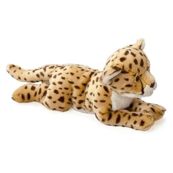 【中古】(人並み外れたに好いたらしい)ワイルドライフアニマルズ チーター M ぬいぐるみ 長さ49珊 K4586 おもちゃ-ぬいぐるみ・人形