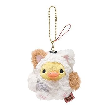 【中古】(非常に良い)リラックマ ぶらさげ ぬいぐるみ 【のんびりネコ テーマ】 キイロイトリ / san-x サンエックス マスコット 人形 キー ホルダー ストラップ キャ