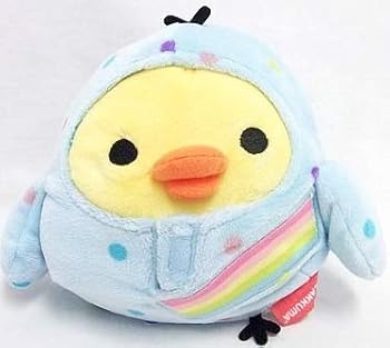 【中古】(人並み外れたに似つかわしい)リラックマ あつめてぬいぐるみ 心うれしい虹霓 キイロイトリ 単品