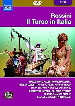【中古】(非常に良い)ロッシーニ:歌劇「イタリアのトルコ人」 [DVD]