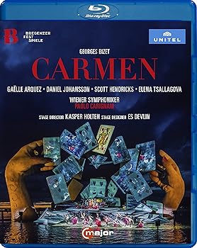 【中古】(非常に良い)『カルメン』全曲 ホルテン演出、パオロ・カリニャーニ＆ウィーン交響楽団、アルケス、ヨハンソン、他(2017 ステレオ)(日本語字幕付)