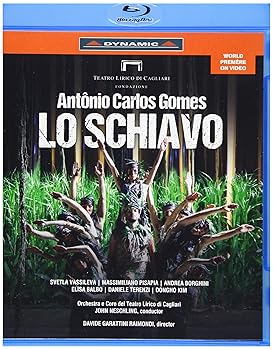 【中古】(非常に良い)アントーニョ・カルロス・ゴメス:歌劇《ロ・スキアーヴォ（奴隷)》 [Blu-ray, 日本語解説付き]