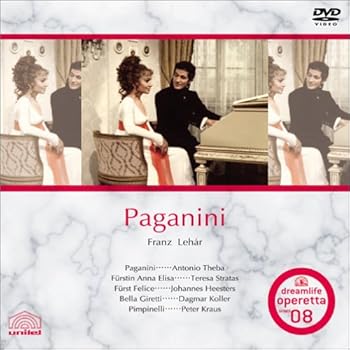 【中古】(非常に良い)フランツ・レハール「パガニーニ」 [DVD] 4,318円