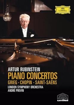【中古】(非常に良い)ルービンシュタイン ピアノ協奏曲集 [DVD]