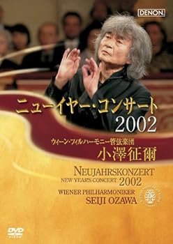 【中古】(非常に良い)ニューイヤー・コンサート2002　小澤征爾指揮、ウィーン・フィルハーモニー管弦楽団 [DVD]