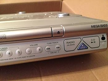 【中古】ソニー ICF-CD543RM AM/FM/TV/ウェザークロックラジオ/CD電気蓄音機
