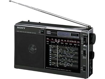 【中古】(人並み外れたに似つかわしい)SONY ザ・感じやすさエクストラ ICF-EX5 FMラジオ受信機 (黒いこと)