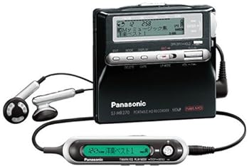 【中古】Panasonic SJ-MR270-K 携帯型MD電気蓄音機 黒いこと