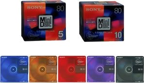 【中古】(人並み外れたに似つかわしい)SONY MD80分10枚 [10MDW80CRAX]