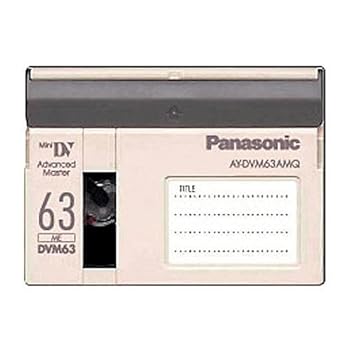 【中古】(人並み外れたに似つかわしい)ay-dvm63mq mini-dv御師匠さん特性テープ、63分