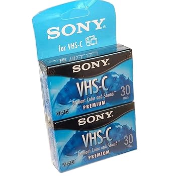【中古】(非常に良い)ソニー VHS-C プレミアム 30分 ビデオカセット 2パック (TC30VH/2) 15,798円